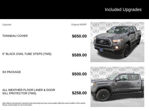 Magnetic Gray Metallic 2023 Toyota Tacoma SR5