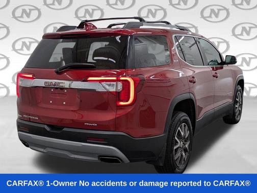 Cayenne Red Tintcoat 2022 GMC Acadia AWD SLE