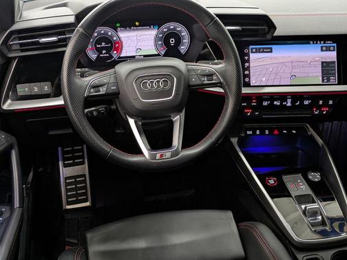 Glacier White Metallic 2024 Audi S3 Premium Plus TFSI quattro S tronic