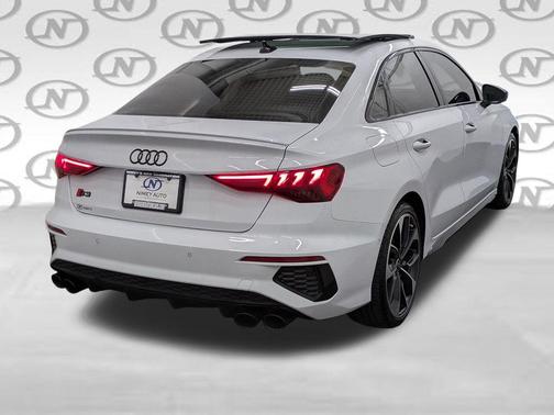 Glacier White Metallic 2024 Audi S3 Premium Plus TFSI quattro S tronic