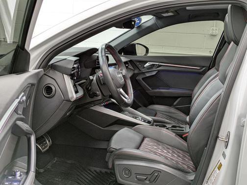 Glacier White Metallic 2024 Audi S3 Premium Plus TFSI quattro S tronic