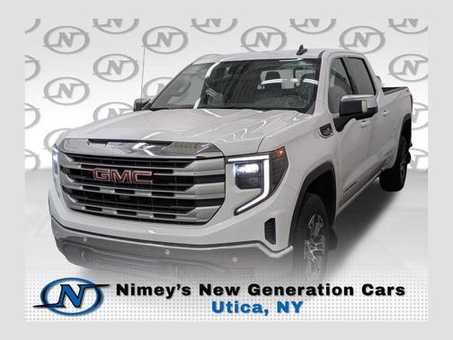 Summit White 2024 GMC Sierra 1500 SLE