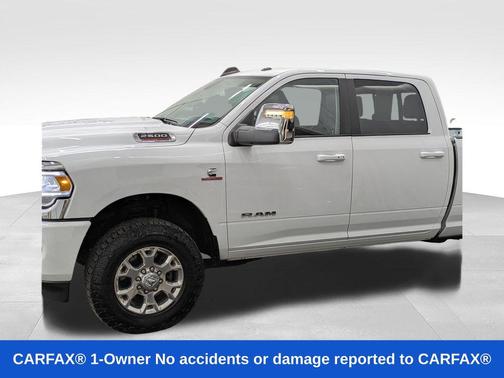 Bright White Clearcoat 2024 RAM 2500 Laramie Crew Cab 4x4 6'4' Box