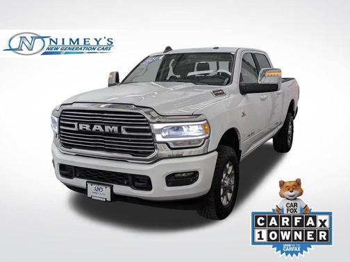 Bright White Clearcoat 2024 RAM 2500 Laramie Crew Cab 4x4 6'4' Box