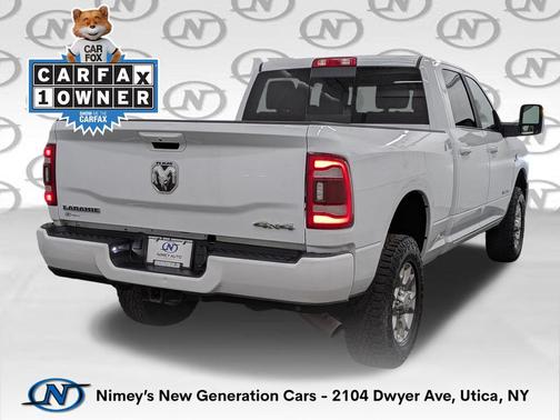 Bright White Clearcoat 2024 RAM 2500 Laramie Crew Cab 4x4 6'4' Box