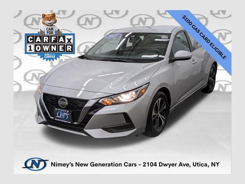Brilliant Silver Metallic 2023 Nissan Sentra SV