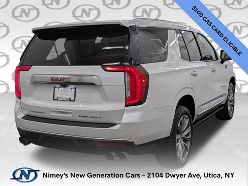White Frost Tricoat 2021 GMC Yukon Denali