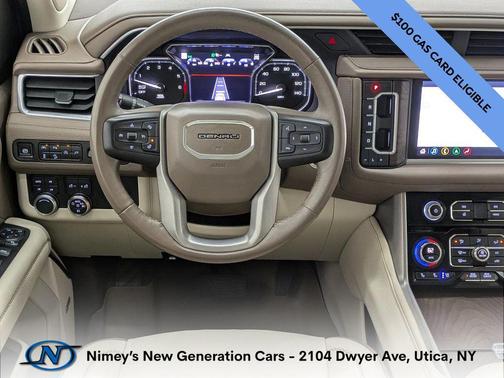 White Frost Tricoat 2021 GMC Yukon Denali
