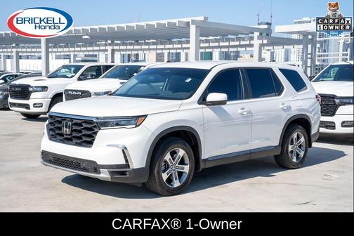 Platinum White Pearl 2025 Honda Pilot EX-L