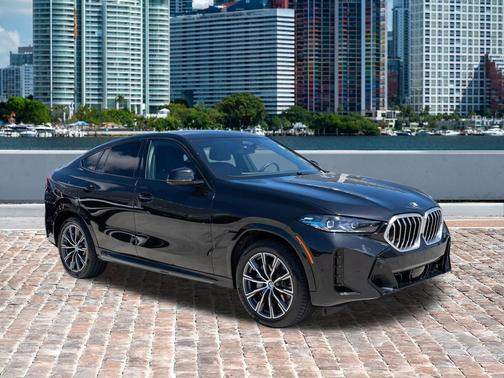 Black 2024 BMW X6 xDrive40i