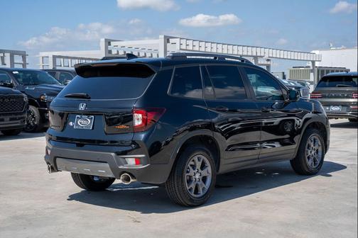 Crystal Black Pearl 2024 Honda Passport AWD TrailSport
