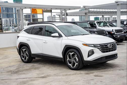 Serenity White Pearl 2023 Hyundai TUCSON SEL
