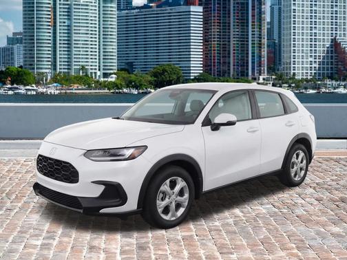 Platinum White Pearl 2024 Honda HR-V LX