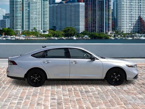 Solar Silver Metallic 2025 Honda Accord SE