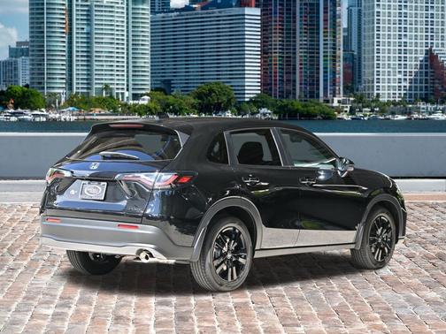 Crystal Black Pearl 2026 Honda HR-V 2WD Sport
