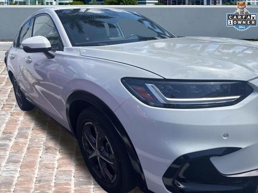 Platinum White Pearl 2023 Honda HR-V EX-L