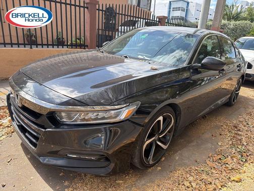 Crystal Black Pearl 2018 Honda Accord Sport