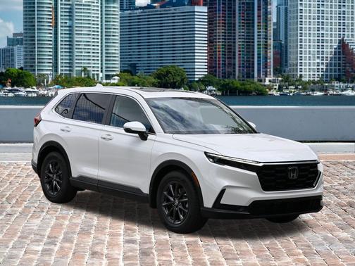Platinum White Pearl 2026 Honda CR-V EX-L 2WD