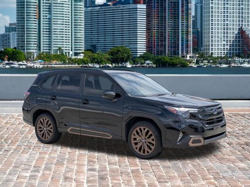 Crystal Black Silica 2025 Subaru Forester Sport