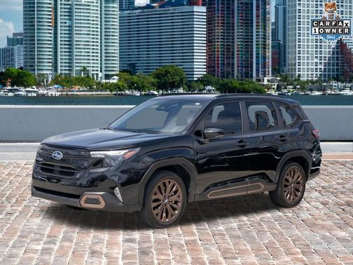 Crystal Black Silica 2025 Subaru Forester Sport