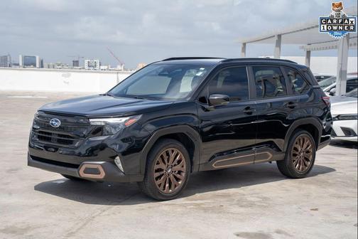 Crystal Black Silica 2025 Subaru Forester Sport