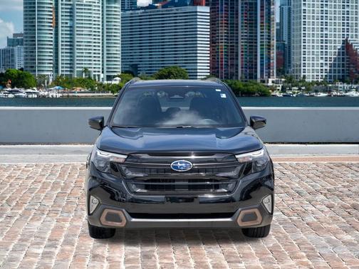 Crystal Black Silica 2025 Subaru Forester Sport