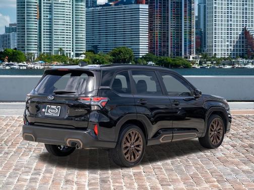 Crystal Black Silica 2025 Subaru Forester Sport