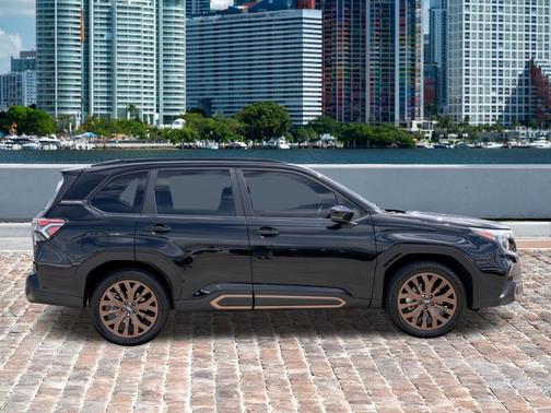 Crystal Black Silica 2025 Subaru Forester Sport