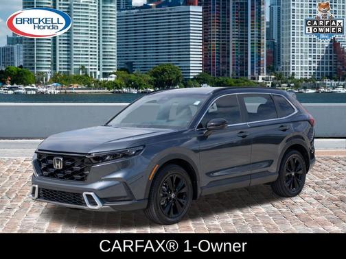 Meteorite Gray Metallic 2024 Honda CR-V Hybrid