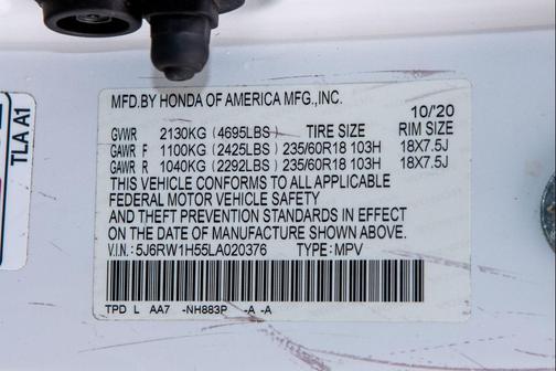 2020 Honda CR-V 2WD EX