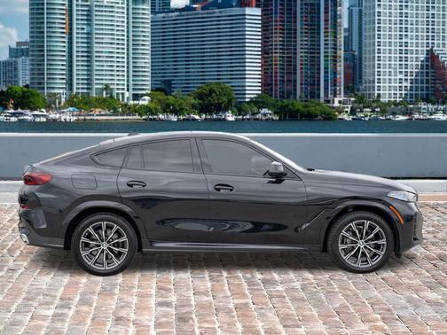 Black 2024 BMW X6 xDrive40i
