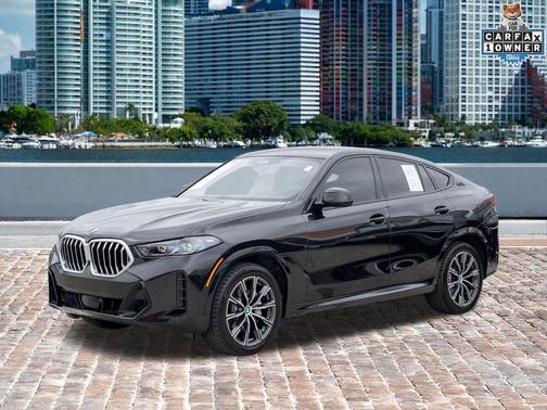 Black 2024 BMW X6 xDrive40i