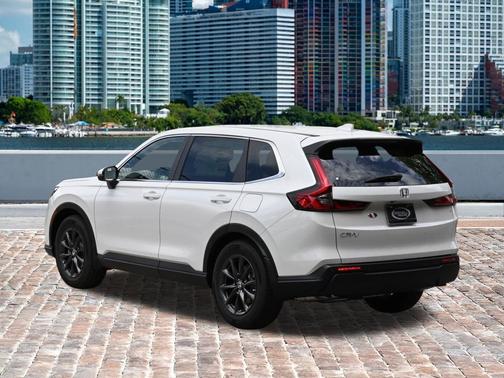 Platinum White Pearl 2026 Honda CR-V EX-L 2WD