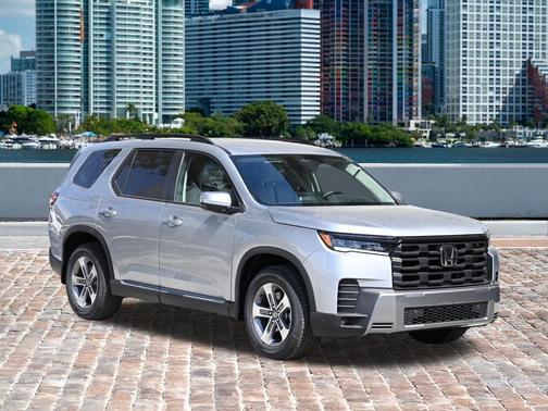 Solar Silver Metallic 2026 Honda Pilot EX-L