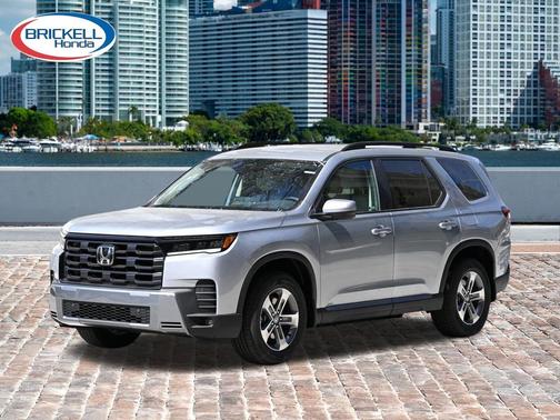 Solar Silver Metallic 2026 Honda Pilot EX-L
