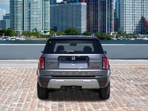 Modern Steel Metallic 2026 Honda Passport AWD TrailSport