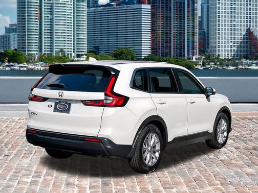 Platinum White Pearl 2024 Honda CR-V EX-L 2WD