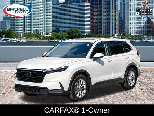 Platinum White Pearl 2024 Honda CR-V EX-L 2WD