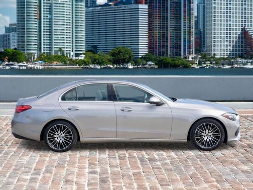 Mojave Silver Metallic 2022 Mercedes-Benz C-Class C 300 4MATIC