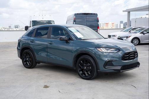 Nordic Forest Pearl 2023 Honda HR-V 2WD Sport