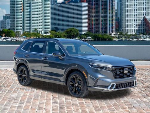 Gray 2023 Honda CR-V Hybrid Sport Touring AWD