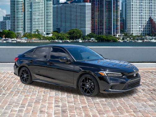 Crystal Black Pearl 2023 Honda Civic Sport