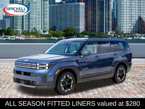 Atlantis Blue 2025 Hyundai SANTA FE SEL 2.4