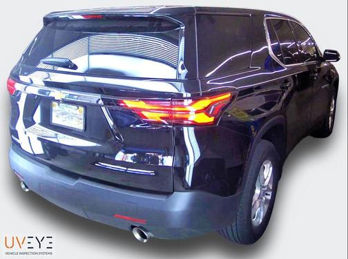 Mosaic Black Metallic 2023 Chevrolet Traverse LS