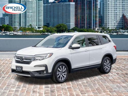 Platinum White Pearl 2022 Honda Pilot 2WD EX-L