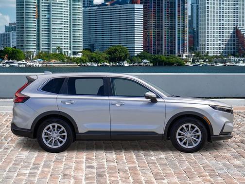 Platinum White Pearl 2025 Honda CR-V EX-L 2WD