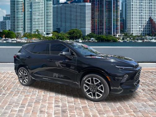 Black 2023 Chevrolet Blazer RS