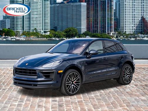 Blue 2022 Porsche Macan Macan