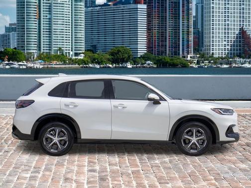 Platinum White Pearl 2024 Honda HR-V EX-L