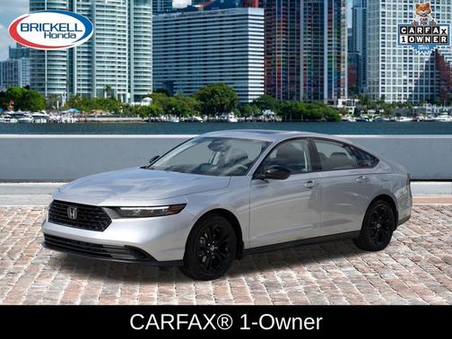 Solar Silver Metallic 2025 Honda Accord